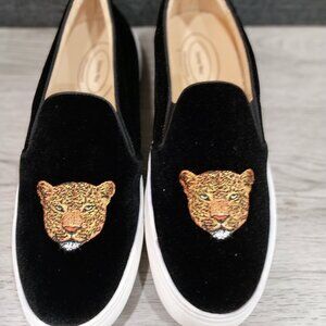 Skateboard Shoe Sneakers    Tiger Black Velvet  10 NW